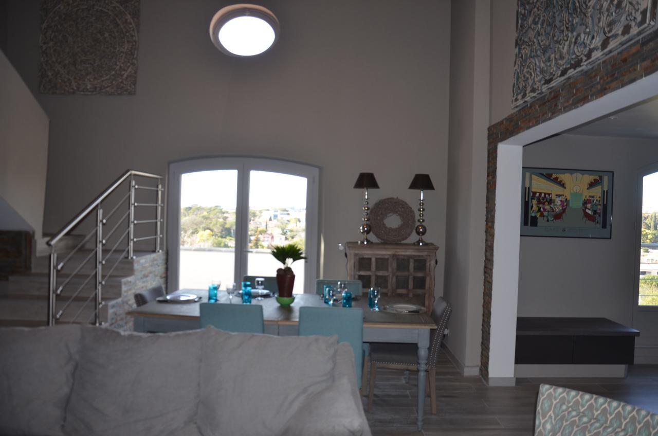 Belle Maison Avec Piscine Dans Les Hauteurs A Saint Raphael מראה חיצוני תמונה
